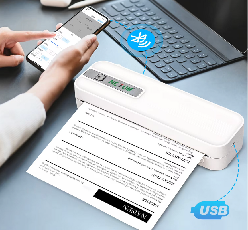 Портативний трансферний тату - принтер NETUM XL-P801 A4 39299122 фото